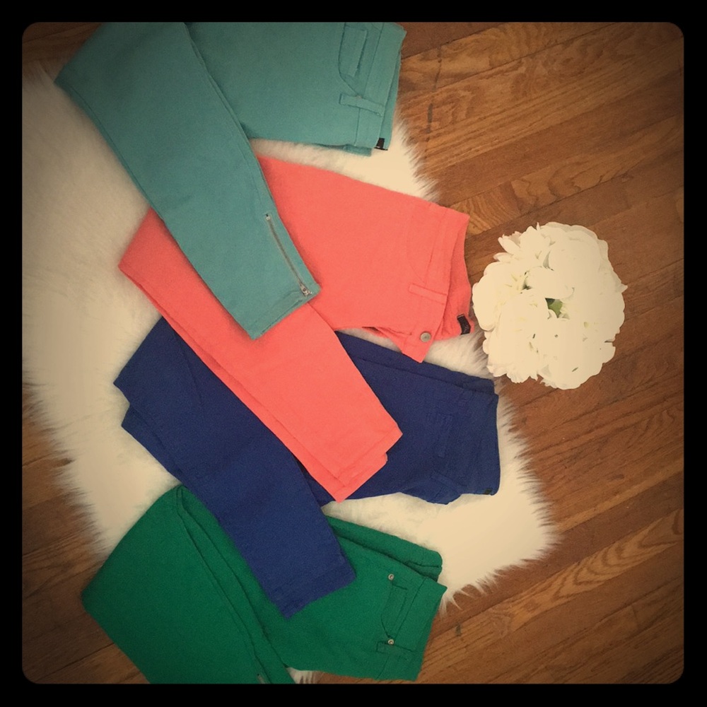 Bundle of spring color jeans 💐🌸💐